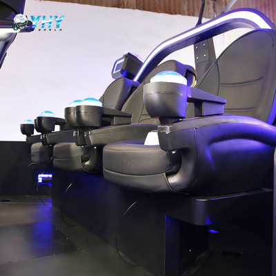 9D VR 360 جهاز ألعاب الأجسام الغريبة يدور كرسي الحركة إطلاق النار محاكاة الواقع الافتراضي