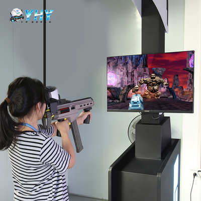 جهاز 9D VR المغامر للاطلاق النار مع 20 لعبة تفاعلية