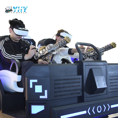 مصنع YHY VR VR آلة إطلاق النار الواقع الافتراضي أجهزة الرقص لـ 2 أشخاص مشهور 9D Mech Warrior Cinema في مركز التسوق