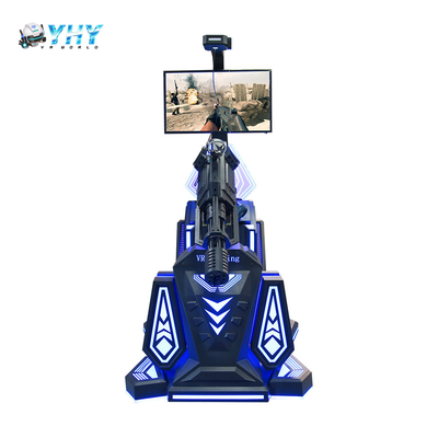قوانغتشو YHY 9D VR Gatling1 لاعب محاكي إطلاق النار قتال بندقية لعبة آلة مغامرة