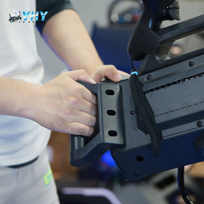 آلة ألعاب أركيد لمحاكاة إطلاق النار بالواقع الافتراضي YHY VR Gatling Gun