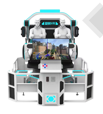 YHY VR UFO Machine Virtual Reality Roller Coaster Simulator 9D 2 5 Seats 360 UFO Machine مصنع معدات ألعاب الأجسام