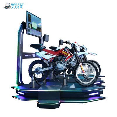 نجم الترفيه مقعدين دراجة نارية VR تنطلق في الواقع الافتراضي