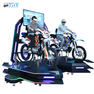 مقعد مزدوج 9d Vr دراجة نارية آلة الحركة لـ Vr Arena