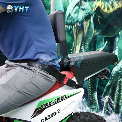 مشروع محاكي دراجة نارية بتقنية الواقع الافتراضي لـ 6 أشخاص بقدرة 3.5 كيلو واط ومسند ظهر قابل للتعديل