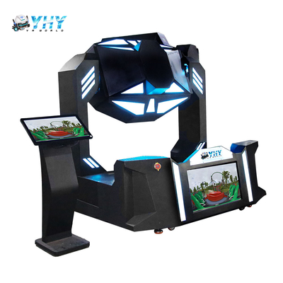 9D VR 360 720 محاكي لعبة الواقع الافتراضي لعبة الأفعوانية مناطق الجذب آلة أركيد مع حزام أمان من 4 نقاط