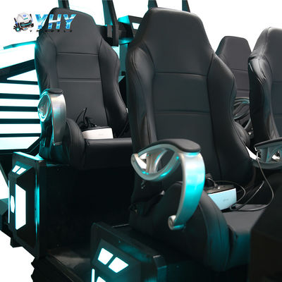 آلة ألعاب الواقع الافتراضي 9D، محاكي سينما VR بـ 6 مقاعد، معدات لمراكز التسوق والترفيه العائلي