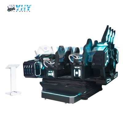 9D Vr Cinema كرسي ديناميكي الواقع الافتراضي مسرح فيلم يلعب لـ 6 مقاعد في مركز تسوق