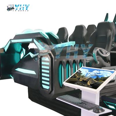 9D Vr Cinema كرسي ديناميكي الواقع الافتراضي مسرح فيلم يلعب لـ 6 مقاعد في مركز تسوق