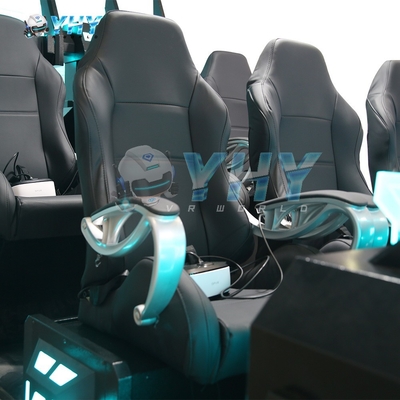 جهاز محاكاة الواقع الافتراضي YHY Virtual Reality Movie 6 Person VR Simulator مع 179 لعبة، مسرح محاكاة من الصين