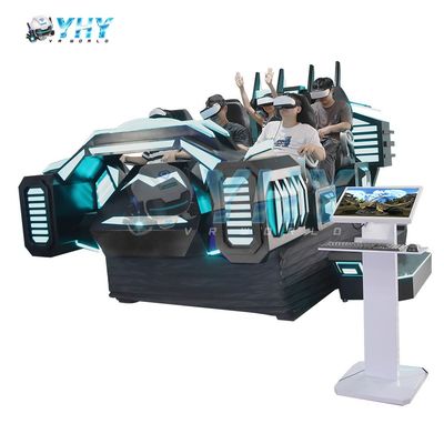 9d VR Cinema 6-Player VR Movie Playing Game Machine الواقع الافتراضي معدات الألعاب متعددة اللاعبين
