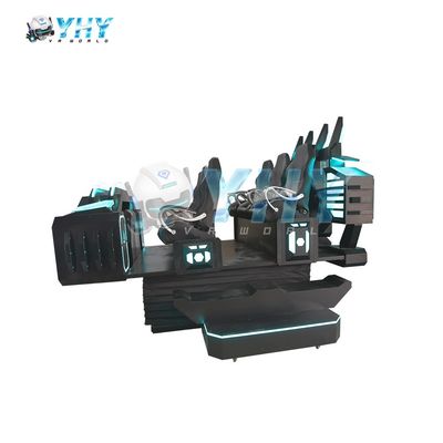 آلة ألعاب الواقع الافتراضي 9D، محاكي سينما VR بـ 6 مقاعد، معدات لمراكز التسوق والترفيه العائلي