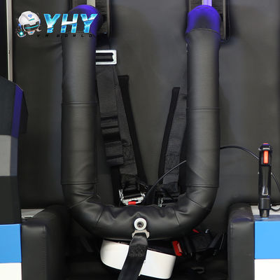 منتزه ترفيهي معدات الواقع الافتراضي مقعدين محاكي 360 درجة آلة لعبة VR