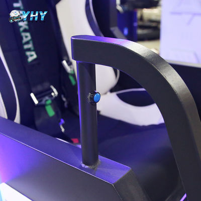 لعبة الواقع الافتراضي الدوارة للقطار الدوار محاكاة الواقع الافتراضي 360 VR كرسي واحد للترفيه في مدينة الملاهي