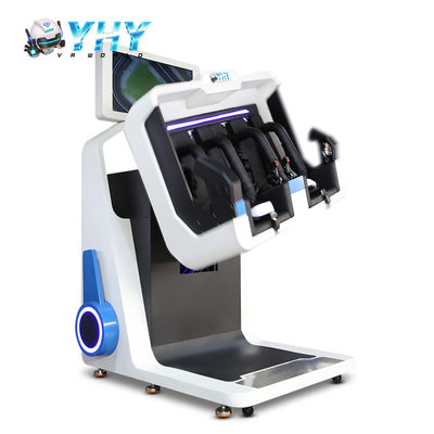 كسب المال 9d Vr مقعد مزدوج 360 درجة آلة ألعاب محاكاة الواقع الافتراضي للحركة