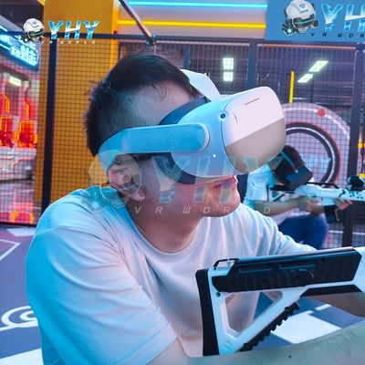 واقع افتراضي حر التجوال إطلاق نار لعبة تجوال تفاعلية متعددة اللاعبين 4-6 لاعبين