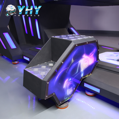 VR Flight Roller Coaster الواقع الافتراضي 360 درجة محاكي الدوران 3 في 1 Multi Fuctions آلة لعبة حديقة ترفيهية داخلية