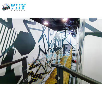 الهروب المجاني 9D المتعدد اللاعبين الواقع الافتراضي VR أرضية إطلاق النار داخلية 9D VR مجموعة للمول