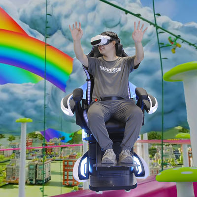 Indoor Playground Exciting Roller Coaster Games Simulator Virutal Reality 360 Degree Flight Simulator Chair