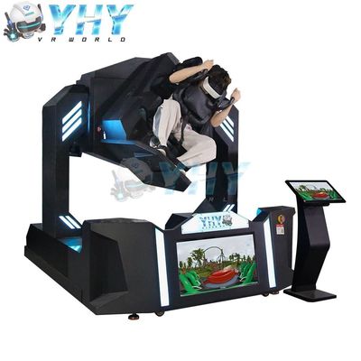 Virtual Reality Flight Simulator VR 9D 720 Degree Rotating Game Shooting Joystick with 32inch Screen Game Equipment for Sale 