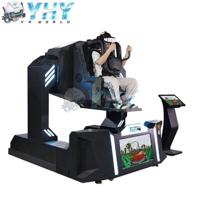  Virtual Reality Single Player 360 720 Degree VR Flight Simulator Roller Coaster 9D Chair Machine VR Fun 
