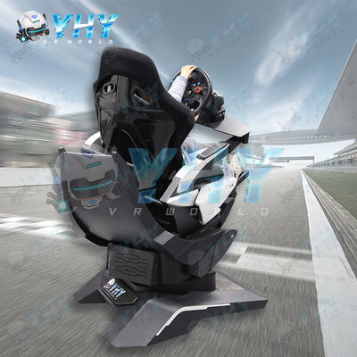 Three Screens VR Car Racing Games Machine Virtual Reality Driving Simulator With 3DOF Motion Platform for Sale