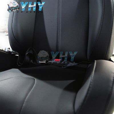 VR Simulated Racing Car 6 DOF 3 Screens Simulator Single Chair Motion Dynamic Platform Race Game Machine