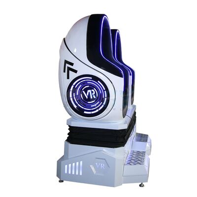 سهل بدء التشغيل VR 9d بيضة VR سينما الواقع الافتراضي كرسي بيضة 2 مقعد VR كرسي محاكي الحركة