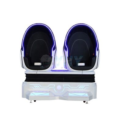 أحدث كرسي بيض VR محاكاة لعب الفضاء الخارجي محاكاة رحلة بحرية مقعدين 9D سينما الفضاء VR