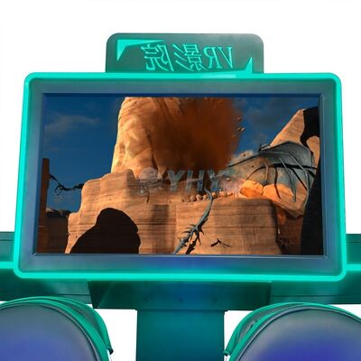 حديقة ترفيهية VR جاذبية VR فرصة استثمار الأعمال 9D آلة لعبة الواقع الافتراضي 4 مقاعد VR سينما