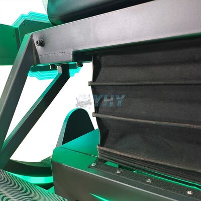 9D الواقع الافتراضي سينما الحركة كرسي 4 مقعد جهاز محاكاة VR تجاري حديقة ترفيهية داخلية في الهواء الطلق