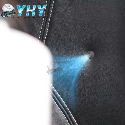 9D Egg Chair Cinema 2 Seats آلة لعبة الواقع الافتراضي مع تأثيرات ركوب الحديقة الداخلية / الخارجية