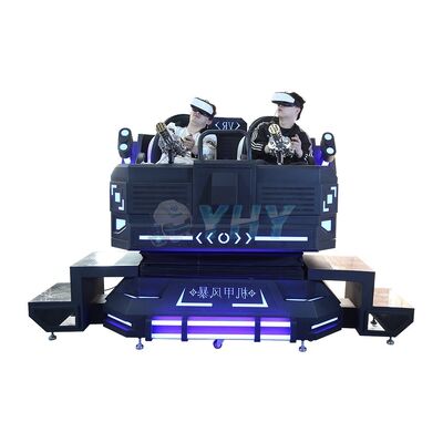 محاكاة الواقع الافتراضي 9D VR منصة تجربة لعبة محاكاة الرماية مع لاعبين للبيع