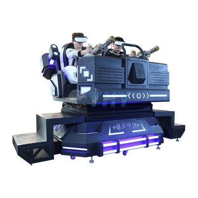 9D VR Cinema مقعدين كرسي الحركة ثلاثي الأبعاد محاكي الواقع الافتراضي محاكي اللعبة