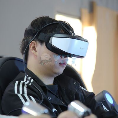 Popular Two-person Battle Earn Money Amusement Park Equipment 9D Virtual Reality Mech Warrior Cinema