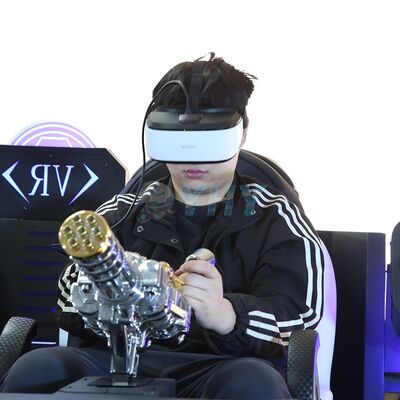 سينما المحاكاة 2 مقاعد ملاهي ركوب الخيل 2 لاعبين ديناميكية سينما لعبة معدات آلة أركيد