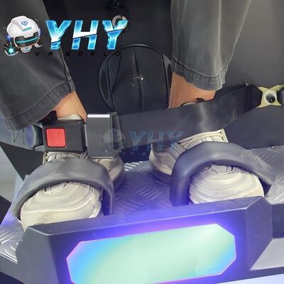 آلة الواقع الافتراضي 1080 VR 2 مقعد كرسي الحركة 360 درجة محاكي التزلج على الأرجوحة للبيع