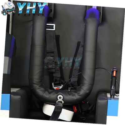 آلة ألعاب الواقع الافتراضي بمقعدين VR 360 جهاز ألعاب دوار للأفعوانيات في الحديقة الداخلية