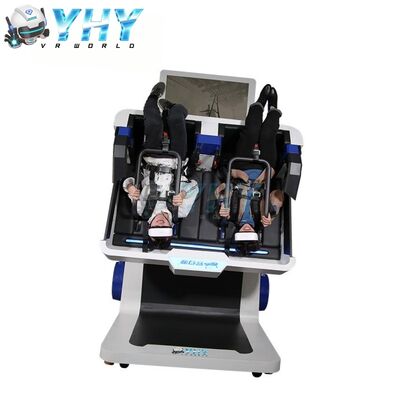 2 Players Vr Roller Coaster Simulator 9d Rotating 360 Degree Rotation Double Chair All in one Console Virtual Reality Machine Factory Direct Sale 