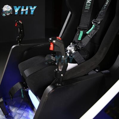 360 Rotating VR Seat 9D Simulator Virtual Reality Flying Roller Coaster Simulator Indoor Game Machine with 5-point Safety Belt