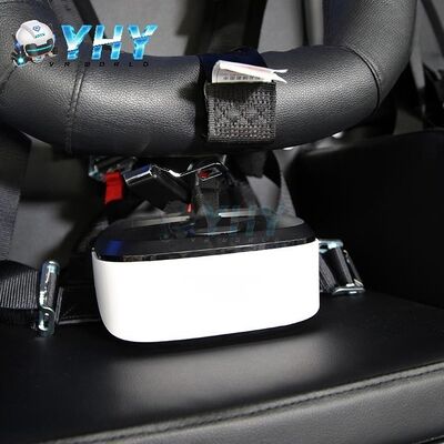 لعبة الواقع الافتراضي الدوارة 360 لعبة قطار الملاهي لـ 3 مقاعد قاعدة آلة محاكاة الواقع الافتراضي لثلاثة لاعبين في مدينة الملاهي