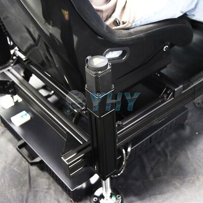 مقعد قيادة قمرة القيادة لمحاكاة سباقات السيارات عالية الجودة في المصنع، مقعد ألعاب سباقات السيارات