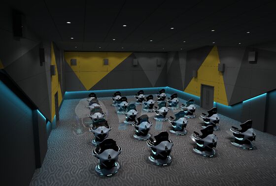 سينما YHY Ultimate Crossing 2 9D VR الديناميكية مع كرسي دوران 360 درجة وضع تشغيل أعمال سريع واقتصادي