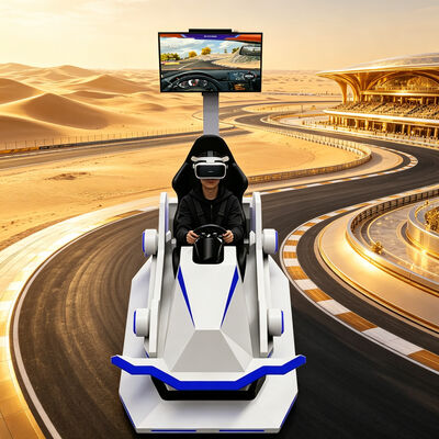 ألعاب الواقع الافتراضي سيارة سباق 9D VR محاكي سباق محاكي القيادة محاكي الواقع الافتراضي معدات VR لعبة سباق