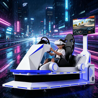محاكي سيارات السباقات الداخلية F1 VR الديناميكية 3 DOF معدات الحركة لمنتزه ترفيهي