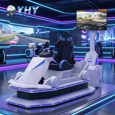 محاكي سيارات السباقات الداخلية F1 VR الديناميكية 3 DOF معدات الحركة لمنتزه ترفيهي