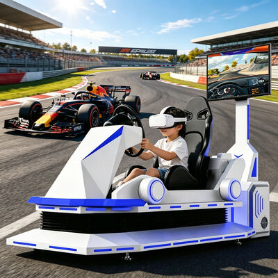 بيع ساخن داخلي ديناميكي VR 3 Dof منصة الحركة محاكي السيارات السباقات أجهزة لعبة السيارات السباقات