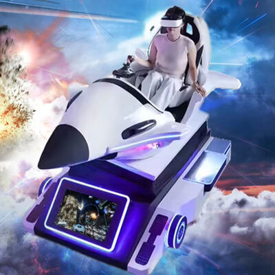 تصميم جديد VR Airplane Simulator لعبة الطيران الغامرة Virtual Flight Simulator 9D VR Game Machine للتسلية الداخلية