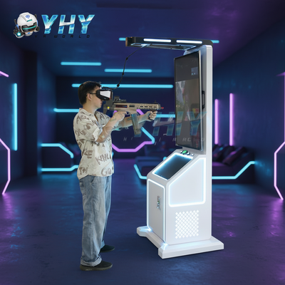 منصة الرياضة الداخلية VR محاكي معركة لاعب واحد 9D آلة بندقية VR سماعة الرأس لمركز التسوق