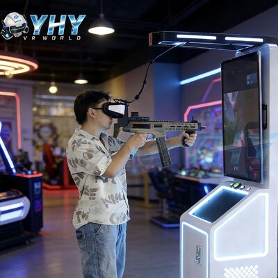 لاعب واحد VR معدات قتال أسلحة تفاعلية الواقع الافتراضي محاكي آلة اللعب لمركز ألعاب الترفيه